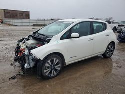 Nissan Leaf salvage cars for sale: 2017 Nissan Leaf S