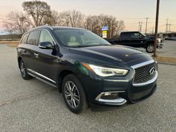 Infiniti salvage cars for sale: 2020 Infiniti QX60 Luxe