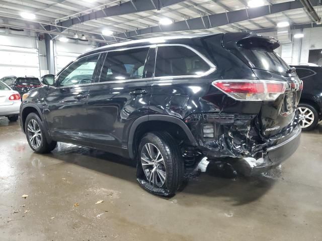 2016 Toyota Highlander XLE