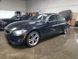 BMW 4 Series salvage cars for sale: 2018 BMW 430XI Gran Coupe