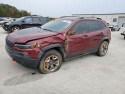 Jeep Cherokee salvage cars for sale: 2019 Jeep Cherokee Trailhawk