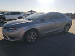 Chrysler 200 salvage cars for sale: 2015 Chrysler 200 Limited