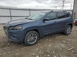 Jeep Grand Cherokee salvage cars for sale: 2019 Jeep Cherokee Latitude Plus