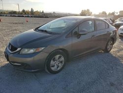 Honda Civic salvage cars for sale: 2013 Honda Civic LX