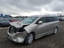 Nissan salvage cars for sale: 2012 Nissan Quest S