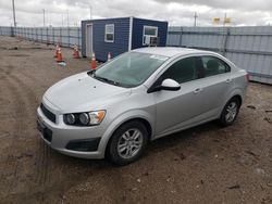 Chevrolet Sonic salvage cars for sale: 2016 Chevrolet Sonic LT