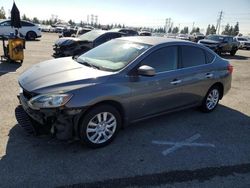 Nissan Sentra salvage cars for sale: 2016 Nissan Sentra S