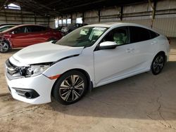 Honda salvage cars for sale: 2017 Honda Civic EX