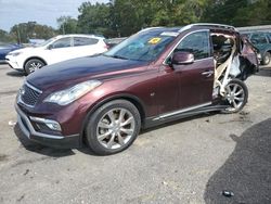 Infiniti salvage cars for sale: 2017 Infiniti QX50