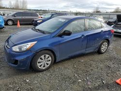 Hyundai Accent salvage cars for sale: 2016 Hyundai Accent SE