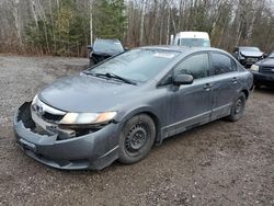 Honda Vehiculos salvage en venta: 2009 Honda Civic DX