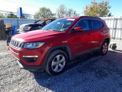 Jeep Compass salvage cars for sale: 2019 Jeep Compass Latitude