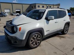 Jeep salvage cars for sale: 2018 Jeep Renegade Latitude