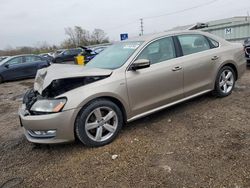 Volkswagen salvage cars for sale: 2015 Volkswagen Passat S