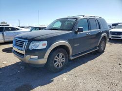 Ford Explorer salvage cars for sale: 2007 Ford Explorer Eddie Bauer