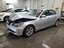 BMW salvage cars for sale: 2010 BMW 528 I