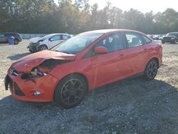 Ford Focus salvage cars for sale: 2012 Ford Focus SE