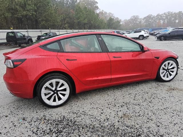 2022 Tesla Model 3