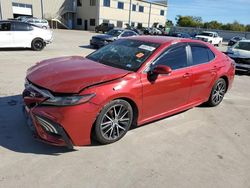 Toyota Camry salvage cars for sale: 2022 Toyota Camry SE