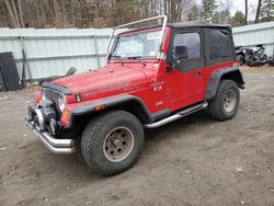 Salvage cars for sale from Copart Center Rutland, VT: 2002 Jeep Wrangler / TJ X