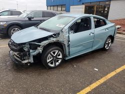 Toyota salvage cars for sale: 2017 Toyota Prius