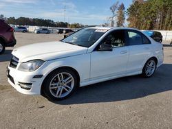 Mercedes-Benz c-Class salvage cars for sale: 2014 Mercedes-Benz C 250