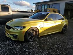 BMW Vehiculos salvage en venta: 2018 BMW M3