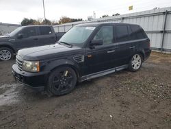 Land Rover Range Rover salvage cars for sale: 2006 Land Rover Range Rover Sport HSE