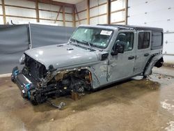 Jeep Wrangler salvage cars for sale: 2023 Jeep Wrangler Sahara 4XE