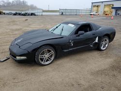 Salvage cars for sale from Copart Mcfarland, WI: 2001 Chevrolet Corvette