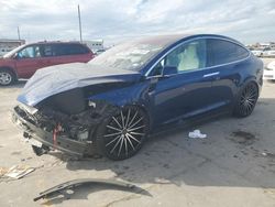 Tesla Model x salvage cars for sale: 2017 Tesla Model X