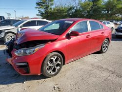 KIA salvage cars for sale: 2019 KIA Forte FE