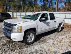 Chevrolet Silverado k1500 lt salvage cars for sale: 2011 Chevrolet Silverado K1500 LT