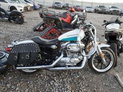 Harley-Davidson xl salvage cars for sale: 2016 Harley-Davidson XL883 Superlow