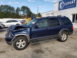 Ford Explorer salvage cars for sale: 2003 Ford Explorer XLT