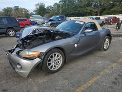 BMW z4 salvage cars for sale: 2004 BMW Z4 2.5