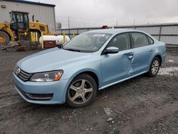 Volkswagen Passat salvage cars for sale: 2012 Volkswagen Passat S