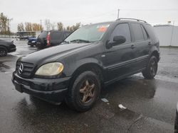 Mercedes-Benz m-Class salvage cars for sale: 2001 Mercedes-Benz ML 320