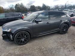 Audi salvage cars for sale: 2022 Audi Q7 Prestige