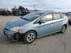 Toyota Prius salvage cars for sale: 2015 Toyota Prius