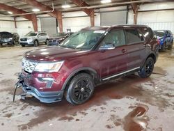 Ford salvage cars for sale: 2018 Ford Explorer XLT