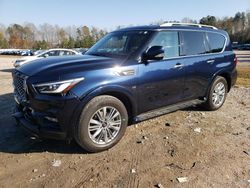 Infiniti salvage cars for sale: 2020 Infiniti QX80 Luxe