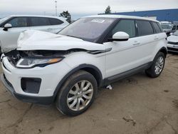 Land Rover salvage cars for sale: 2018 Land Rover Range Rover Evoque SE