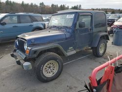 Jeep Wrangler salvage cars for sale: 2003 Jeep Wrangler / TJ Sport