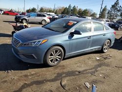 Hyundai Sonata salvage cars for sale: 2017 Hyundai Sonata SE