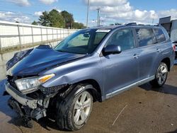 Toyota Highlander salvage cars for sale: 2011 Toyota Highlander Limited