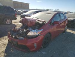 Toyota Prius salvage cars for sale: 2015 Toyota Prius