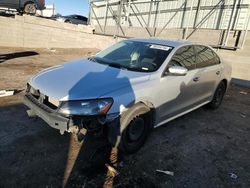 Salvage cars for sale from Copart Albuquerque, NM: 2013 Volkswagen Passat S