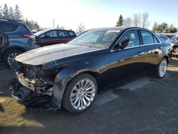 Cadillac cts salvage cars for sale: 2017 Cadillac CTS Premium Luxury