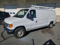 Ford salvage cars for sale: 2005 Ford Econoline E150 Van